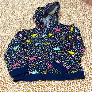 Little Me Multicolor Dinosaur Kids Hoodie